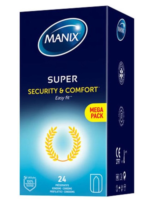 Manix Super 24 Préservatifs